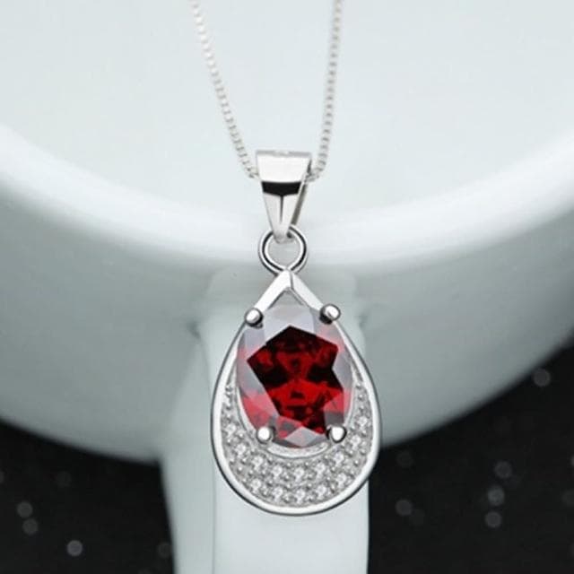【米蘭精品】現貨+預購 項鍊鑲鑽流行銀飾品優雅高貴時尚母親節情人節生日聖誕節交換禮物73am45