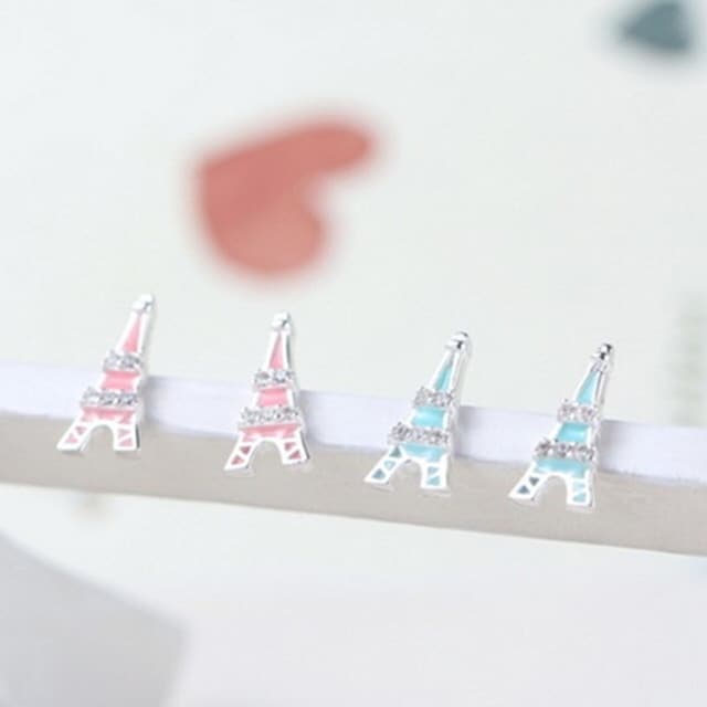 【米蘭精品】現貨+預購 耳環鑲鑽流行銀飾品時尚典雅百搭母親節情人節生日聖誕節交換禮物73al31