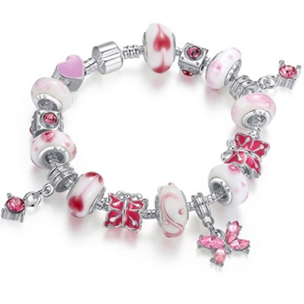 【米蘭精品】現貨+預購 串珠手鍊琉璃珠時尚甜美生日情人節禮物女飾品72l104