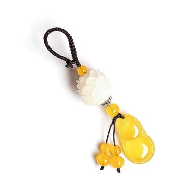 【米蘭精品】現貨+預購 手機掛飾鑰匙扣瑪瑙葫蘆菩提蓮花包包配飾母親節情人節生日聖誕節交換禮物10款73xd16