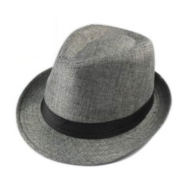 【米蘭精品】現貨+預購 爵士帽禮帽英倫夏日時尚亞麻情人節生日聖誕節交換禮物男帽子67e22