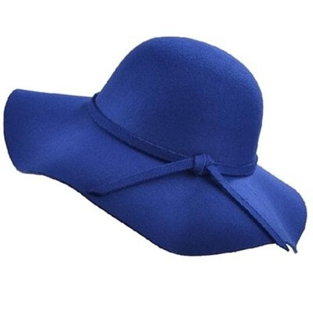 【米蘭精品】現貨+預購 禮帽毛呢帽歐美時尚波浪邊大簷情人節生日聖誕節交換禮物女帽子72b2
