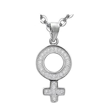 【米蘭精品】現貨+預購 925純銀項鍊鑲鑽吊墜獨特十字設計精緻情人節生日聖誕節交換禮物女飾品73df11