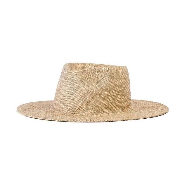 【米蘭精品】現貨+預購 草帽防曬爵士帽輕便簡約寬簷春夏男帽子情人節生日聖誕節交換禮物74bw32