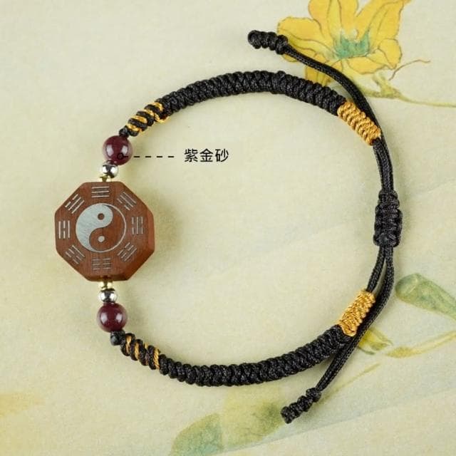 【米蘭精品】情人節禮物 現貨+預購 編織手鍊道家手繩手珠平安擋煞防小人轉運淨化招財開運-太極北斗七星八卦手串男女飾品10款74if1