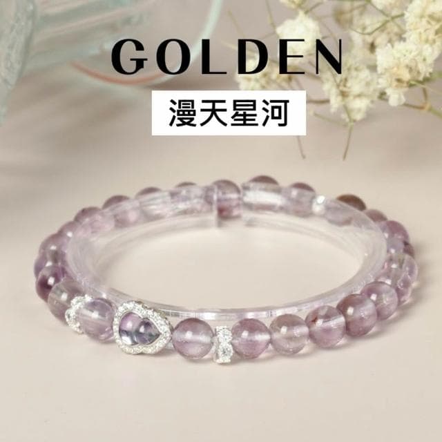 【米蘭精品】情人節禮物 現貨+預購 水晶手鍊串珠手繩手珠平安擋煞防小人轉運淨化招財開運-925銀葫蘆6.4mm紫水晶女飾品74kj23