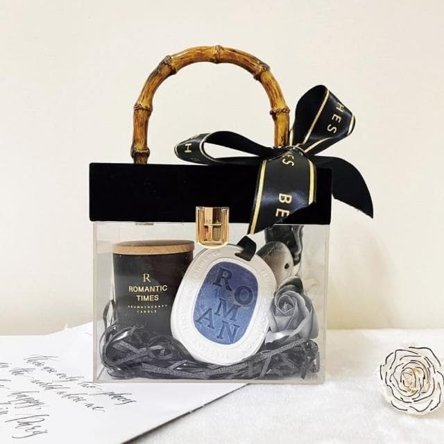 壓克力高級質感禮盒-香氛蠟片款母親節 婚禮小物 情人節 禮物盒 生日禮物 壓克力盒 閨蜜 伴娘