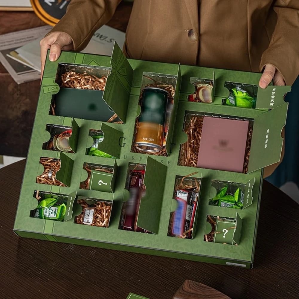 盲盒戳戳樂戳戳樂禮盒 倒數月曆禮盒 倒數日禮盒 洞洞樂 禮品盒 戳戳樂空盒 生日禮物 盲盒