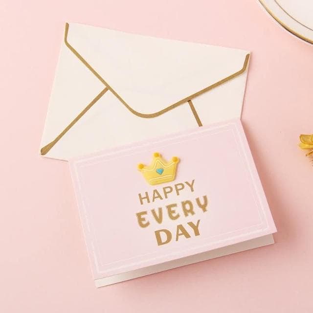 生日小卡片祝賀卡片 小卡片 感謝卡 小信封 萬用卡 祝福小卡