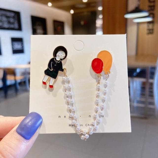 【紅色神奇星球】可愛 日系 ins 胸針 胸章 徽章 禮物 可愛別針 熊針 可愛日系徽章 創意卡通 胸針 別針 徽章(日系)