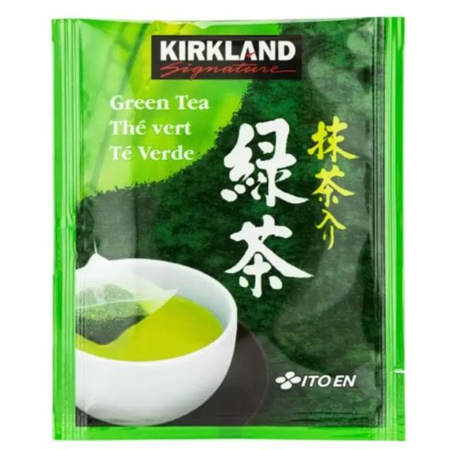 【Kirkland Signature 科克蘭】日式綠茶茶包 100入 伊藤園代工 立體茶包 冷泡 熱泡 日式 綠茶 日式綠茶 茶包 綠茶茶包