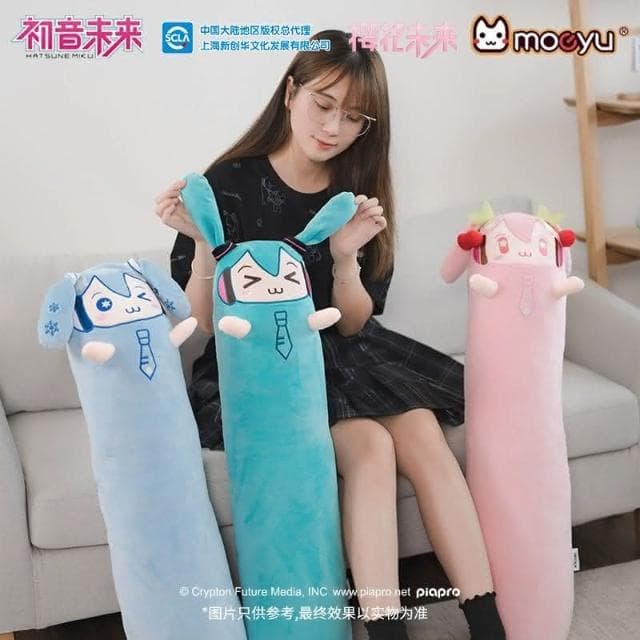 【HATSUNE MIKU 初音未來】現貨 新品 禮物  官方授權 正品 Hatsune Miku 初音未來  櫻花未來 Miku 抱抱系列 長條可愛抱抱枕 交換禮物