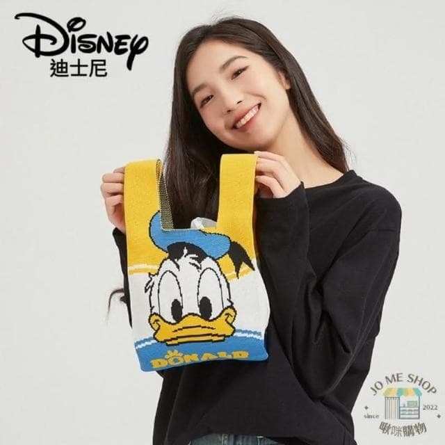 【Disney 迪士尼】現貨  禮物  🏰 迪士尼 正版 史迪奇 三眼怪 米奇  維尼熊 唐老鴨 針織小包 手拎包 手腕包 手機包包 手提包
