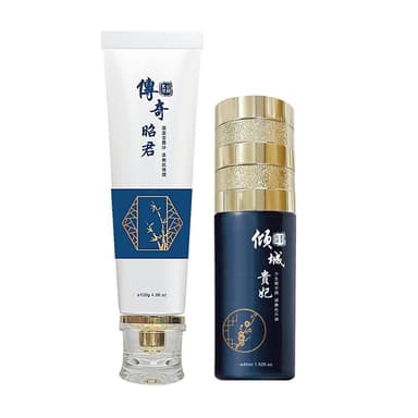 人蔘洗面乳+人蔘精華液(調理膚質)