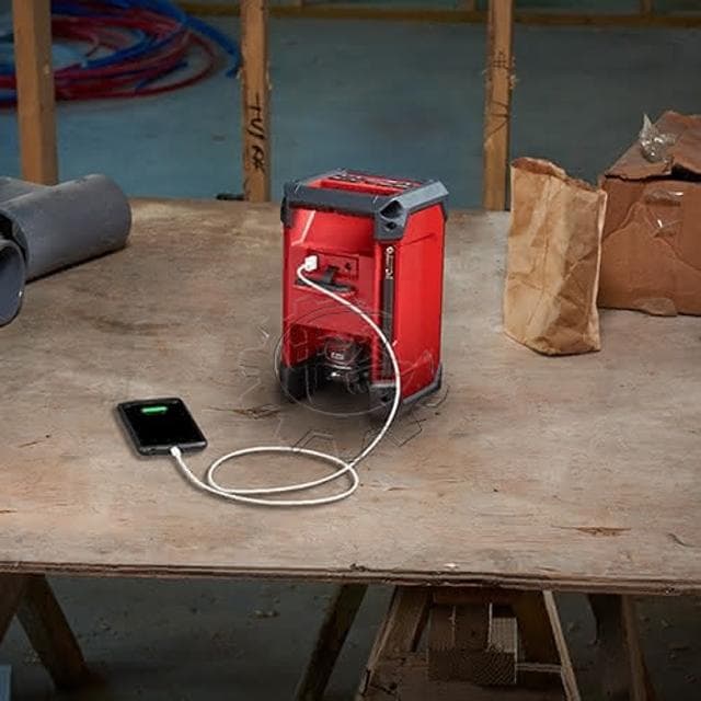 【Milwaukee 美沃奇】12V鋰電數位多功能充電音響 收音機​ M12 RC-502 藍芽音響 M12RC-502 中崙五金