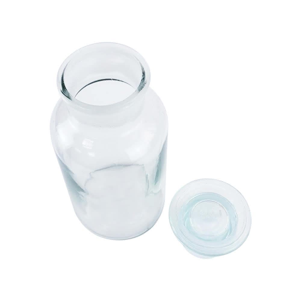 透明花瓶 500cc 擴香玻璃瓶 廣口瓶 大花瓶 圓形玻璃罐 大玻璃罐 玻璃容器 收納罐 儲物罐 糖果罐 造型花瓶 5-GB500