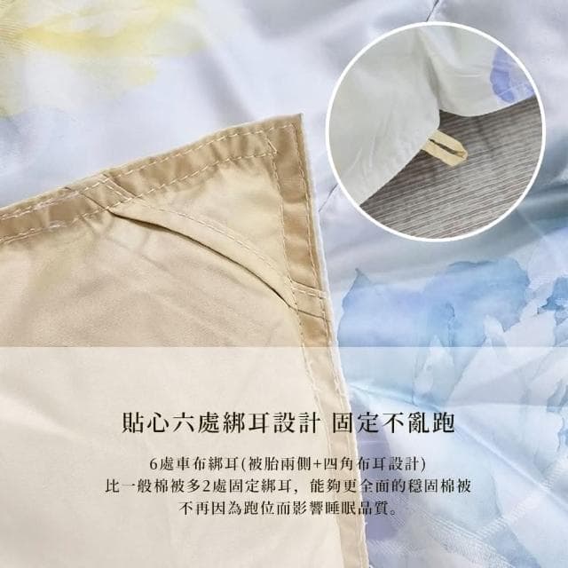 【Blue Cat 藍貓】台灣製造 100%羽絨 印花被 羽絨被 蓬蓬被 雙人冬被 被子 被胎 保暖被胎