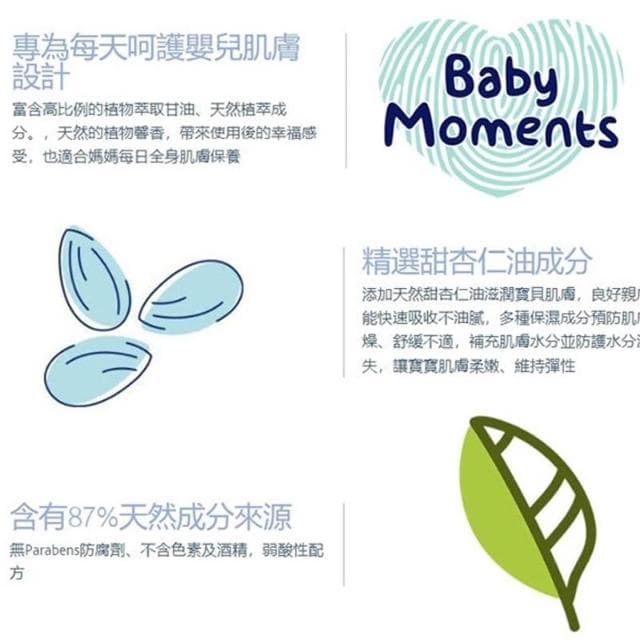 Chicco 寶貝嬰兒植萃潤膚乳液 200ml 寶貝嬰兒潤膚乳液 嬰兒乳液 8654
