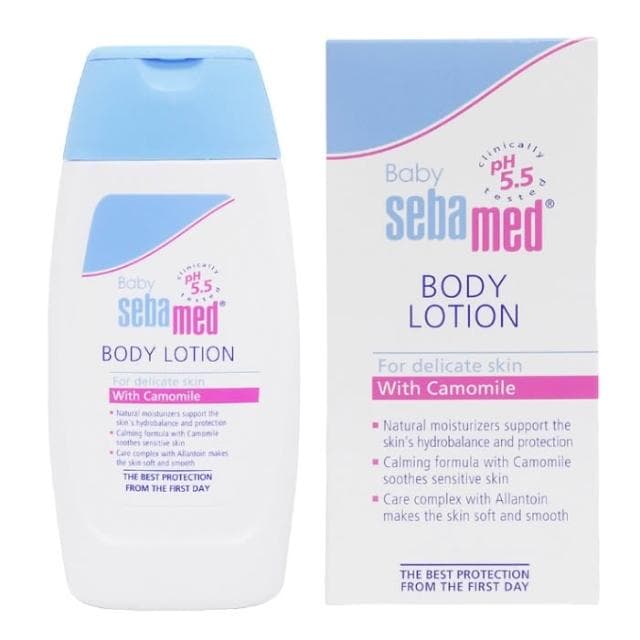 施巴 Sebamed 嬰兒潤膚乳液 200ml 金盞花植萃乳液 PH5.5 聖約翰花 按壓式 寶寶乳液 嬰兒護膚乳液