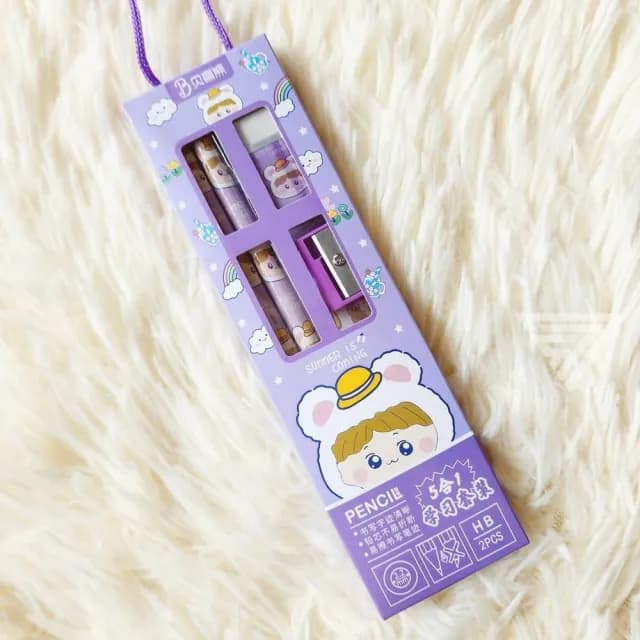 『可愛文具套裝禮盒/6款可選』兒童生日禮物 幼兒園開學小禮品 學生獎品 創意獎勵 幼兒園分享禮