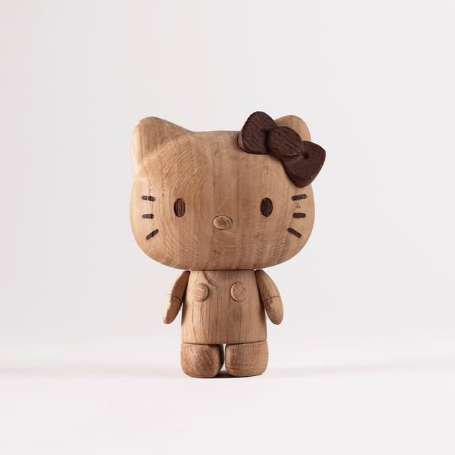 【WUZ 屋子】丹麥Boyhood 造型橡木擺飾-多款 Paul Frank 嚕嚕米 凱蒂貓造型擺飾 送禮 造型 家居裝飾 入厝禮 搬家禮