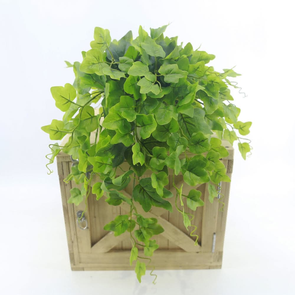 【HUGO DECO 榆果傢飾】高擬真綠長春藤植栽環境綠化/擬真植栽/藤蔓植物/居家佈置