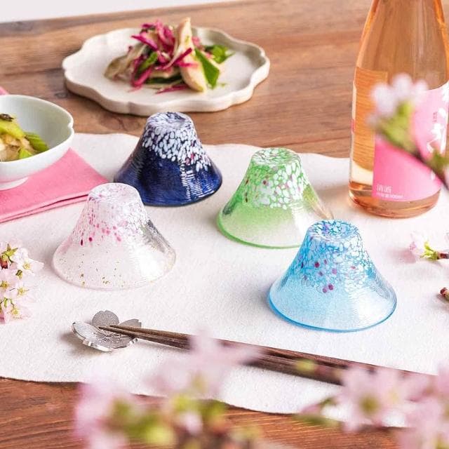 【TOYO SASAKI】日本東洋佐佐木 日本製櫻花富士山清酒杯/招福酒器-多款可選 (入厝送禮/喬遷禮/結婚賀禮)