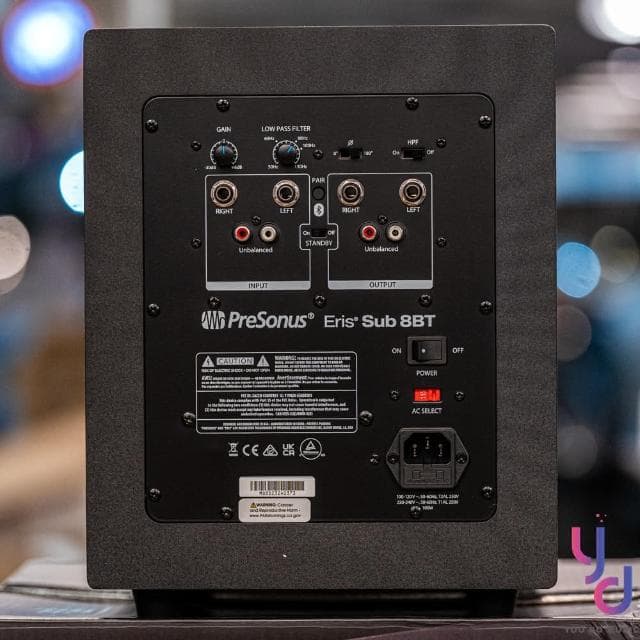 【Presonus】Eris SUB 8 BT 最新版本(重低音 藍芽 音響 喇叭 公司貨 低音炮 公司貨)