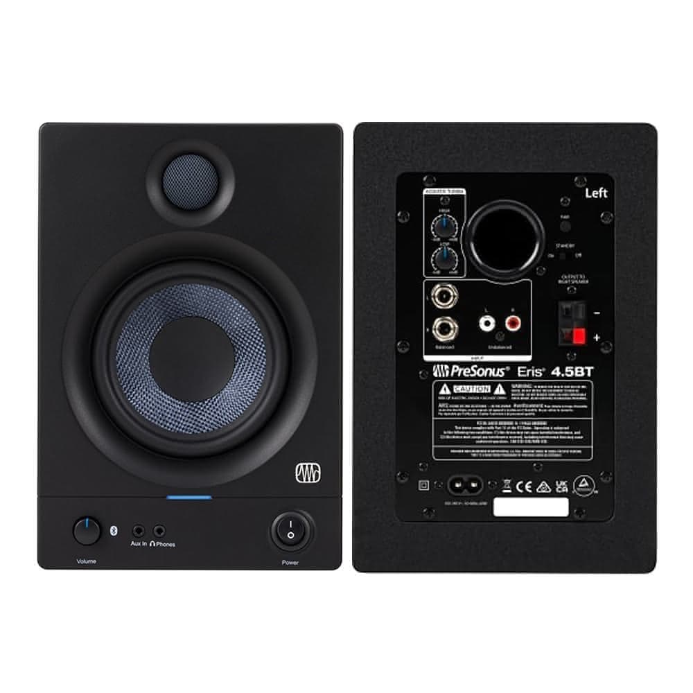 【Presonus】Presonus Eris E4.5 BT 4.5吋 監聽 喇叭 編曲 錄音 音響 公司貨 一年保固(藍牙 監聽 喇叭)