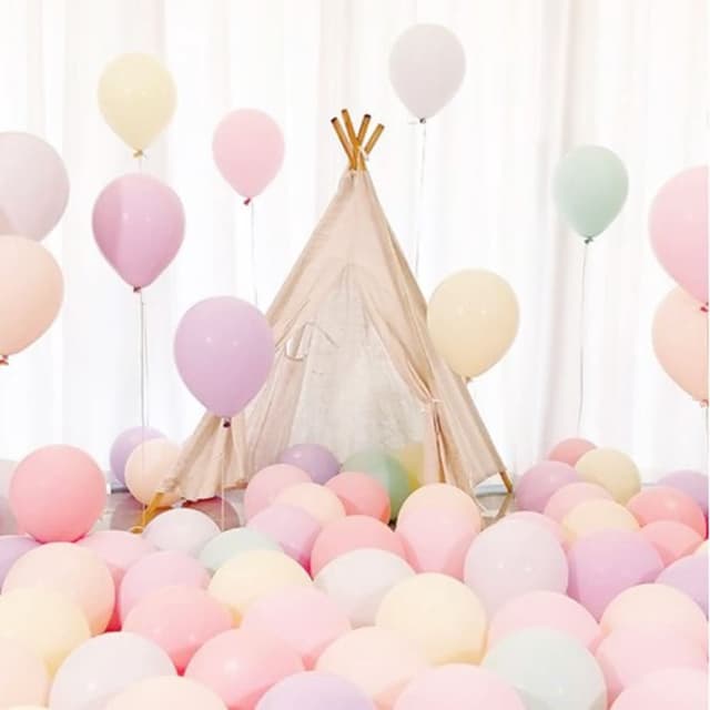 12H快速出貨 (氣球快易送) 台灣現貨 12吋 10入馬卡龍氣球 生日氣球 生日派對 氣球套組 網美打卡 慶生 生日禮物