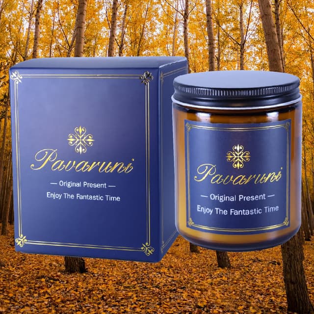 【Pavaruni】美國原創六祖檀木香薰蠟燭禮盒100種香味大豆植物蠟燭香氛蠟燭咖啡杯生日薰香(香薰蠟燭香氛蠟燭)