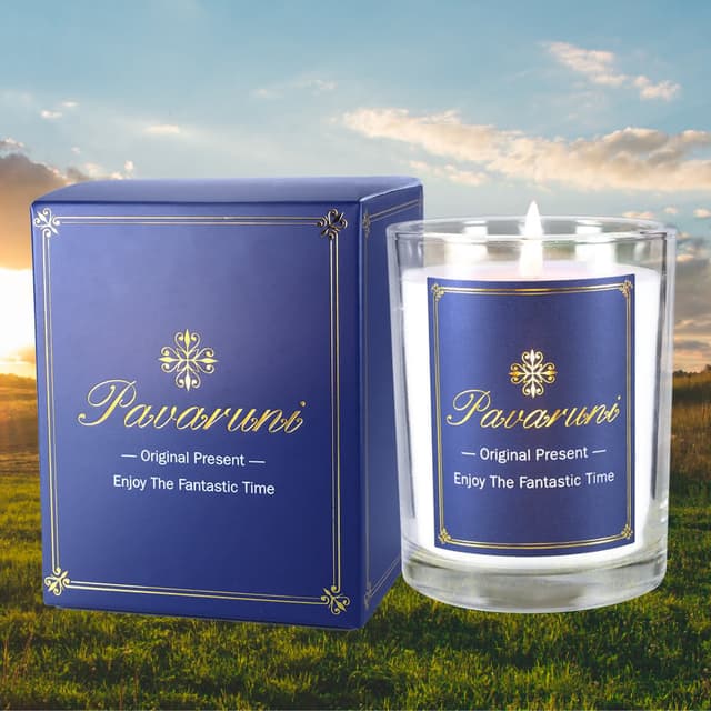 【Pavaruni】美國原創星空琉璃香薰蠟燭禮盒100種香味大豆植物蠟燭香氛蠟燭禮物送禮(香薰蠟燭香氛蠟燭)