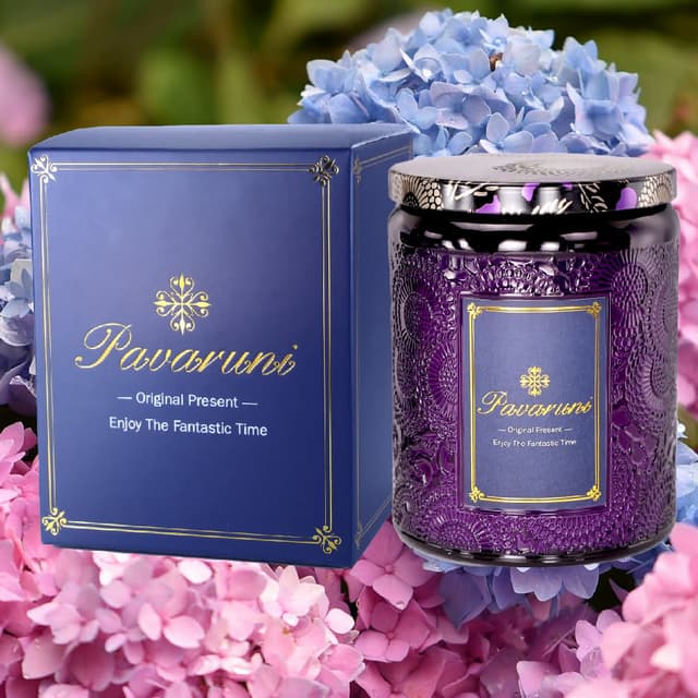 【Pavaruni】美國原創星空鋼琴手香薰蠟燭禮盒100種香味大豆植物蠟燭香氛蠟燭精油(香薰蠟燭香氛蠟燭)