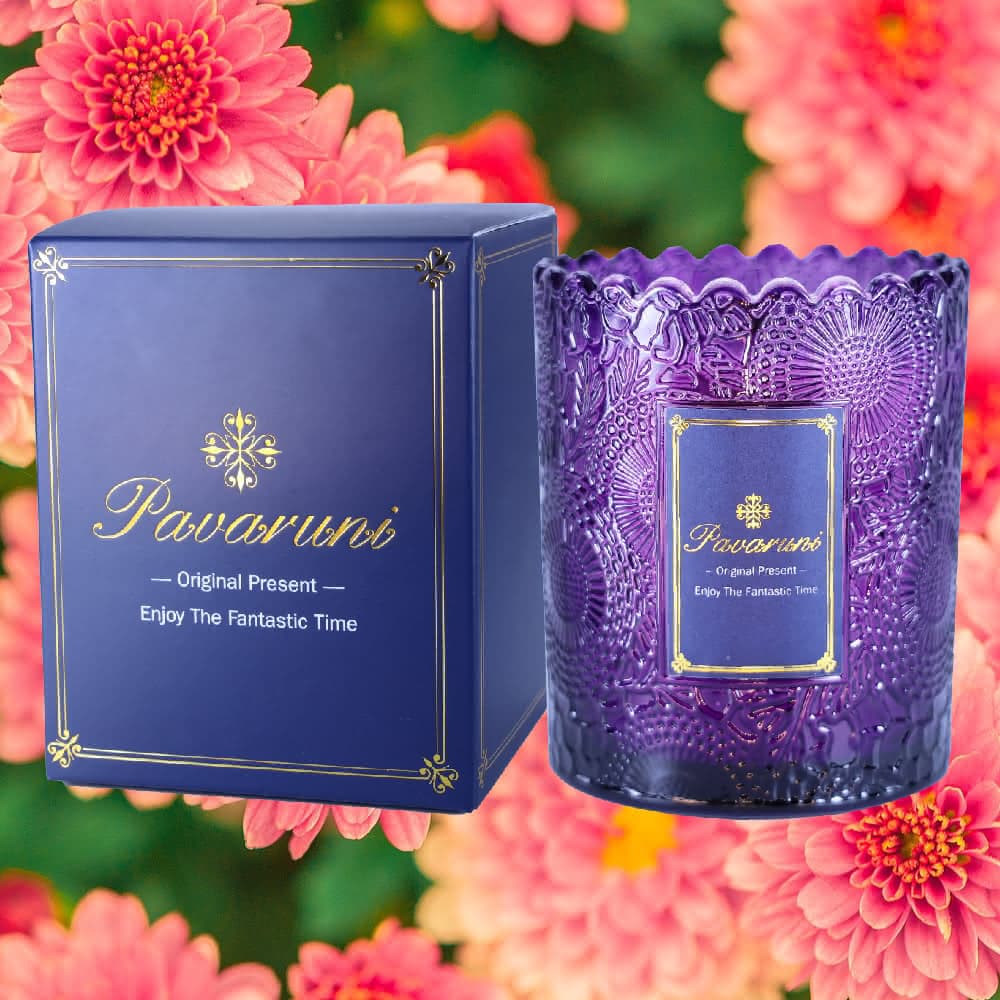 【Pavaruni】美國原創月光之花香薰蠟燭禮盒100種香味大豆植物蠟燭香氛蠟燭生日交換禮物送禮(香薰蠟燭香氛蠟燭)