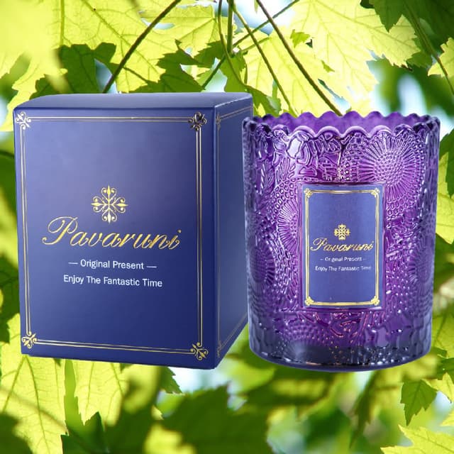 【Pavaruni】美國原創小奏鳴曲香薰蠟燭禮盒100種香味大豆植物蠟燭香氛蠟燭生日交換禮物送禮(香薰蠟燭香氛蠟燭)