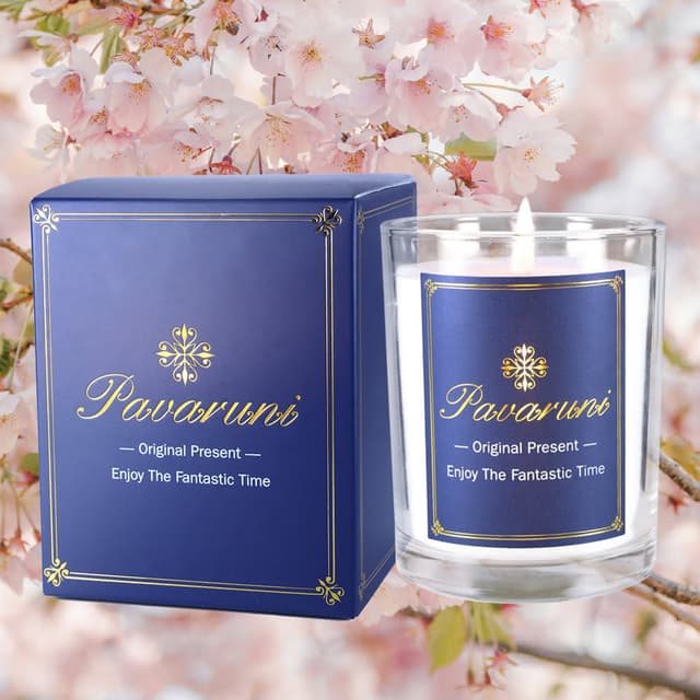 【Pavaruni】美國原創雨的呢喃香薰蠟燭禮盒100種香味大豆植物蠟燭香氛蠟燭禮物送禮(香薰蠟燭香氛蠟燭)