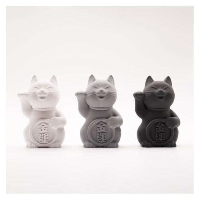 我很香 香噴噴15公分水泥擴香招財貓招福貓一對(開店送禮)