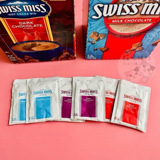 【SWISS MISS】美國SWISS MISS 瑞士妞 牛奶巧克力粉/棉花糖巧克力粉