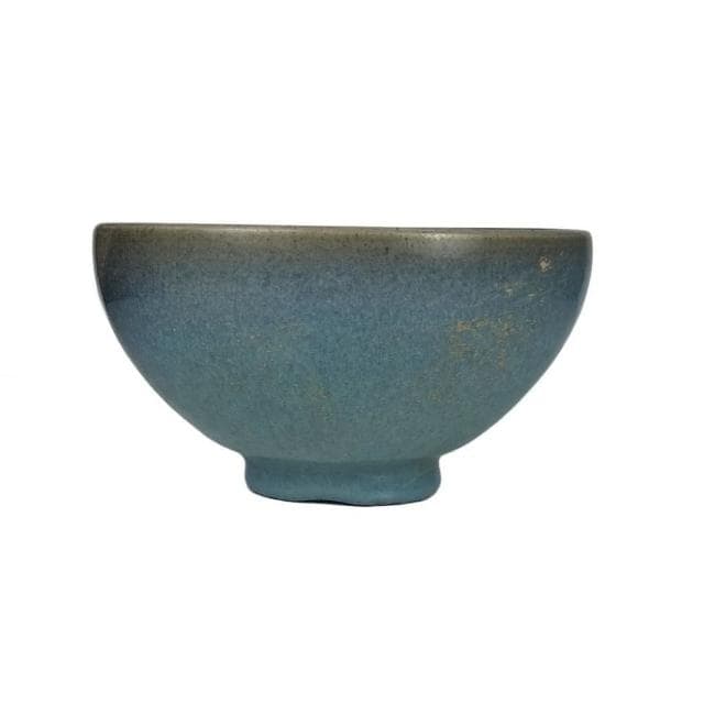 《博古珍藏》宋 鈞窯天藍釉紫紅斑碗 老件瓷器 早期收藏