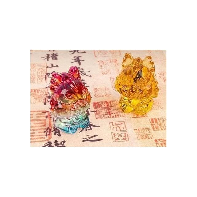 水晶龍擺件 十二生肖擺飾 招財開業禮品 龍年 年會送禮 交換禮物 居家裝飾 小公仔 吉祥如意