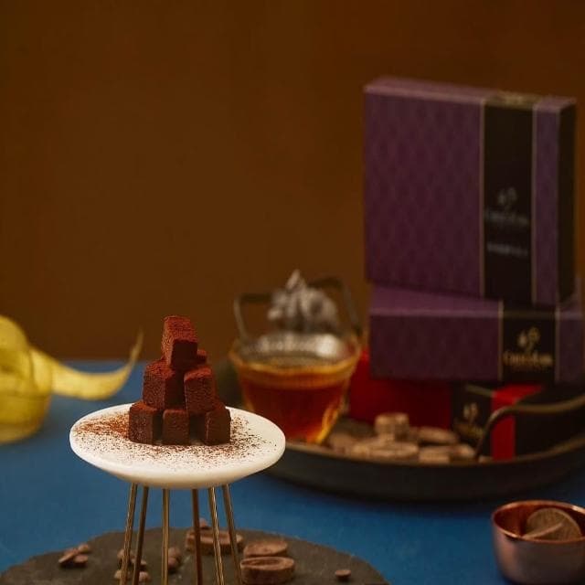 『巧可伯爵巧克力』微醺威士忌72%生巧克力 85g*2盒(附提袋)