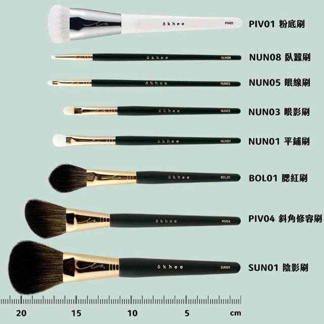 【OKHEE】徐玉 彩妝刷具 (((sooador 徐玉老師 刷具 粉底刷 腮紅刷 蜜粉刷 韓國明星 彩妝師 okhee 庶務客)))