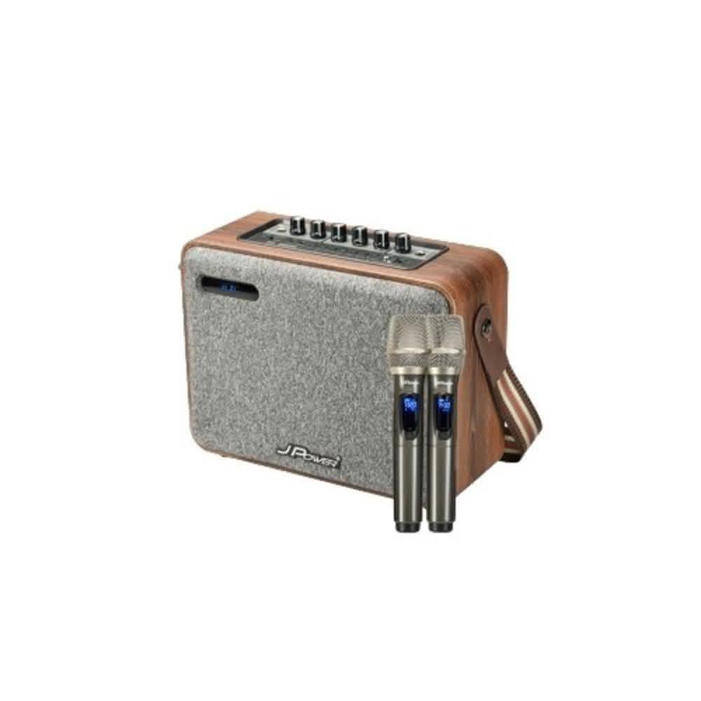 【J-POWER 杰強】震天雷 6.5吋實木重砲版 肩攜式KTV藍牙音響(#6.5吋#實木重砲版#肩攜式#KTV#藍芽音響)