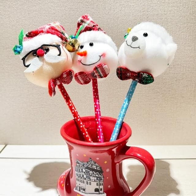 聖誕節 聖誕禮物 原子筆 中性筆 禮品筆 聖誕小禮 聖誕老公公 麋鹿 雪人 白熊 耶誕禮物