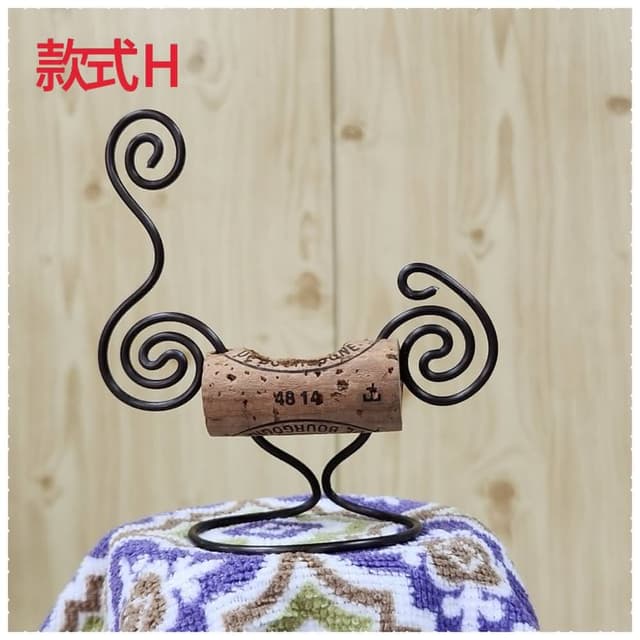 &lt;dongyang&gt;手作鋁線-軟木塞盆栽款式H不含植物(多肉盆器 送禮 節日 手作鋁線 鋁線座)