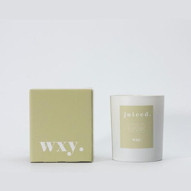 英國 wxy 經典蠟燭 -juiced. 萊姆酪梨 & 黃瓜/200g