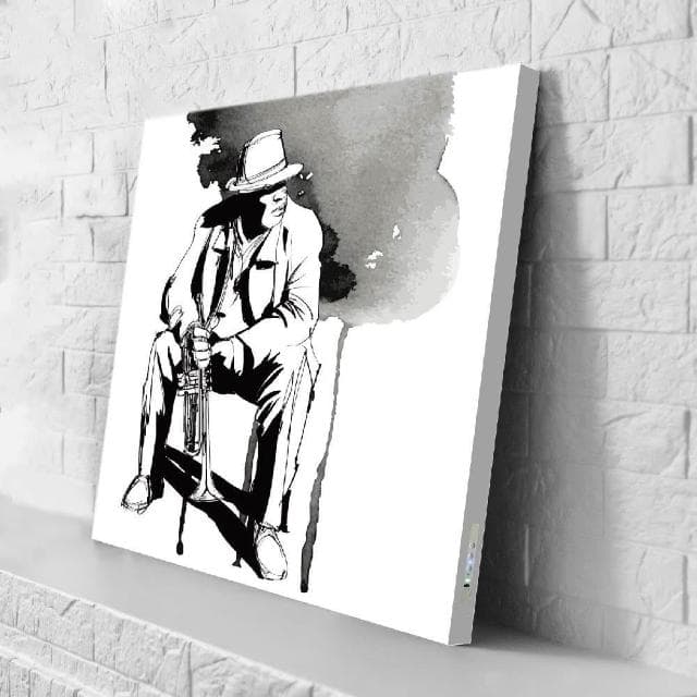 日本 VisualSonic 藍牙畫布音箱-水彩油畫風格/共7款