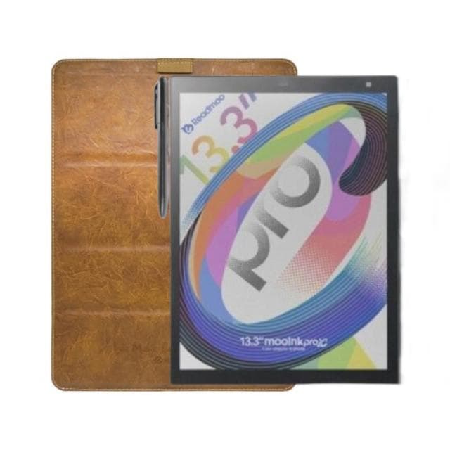 【Readmoo 讀墨】13.3 吋 mooInk Pro 2C 電子書平板+折疊皮套 (顏色隨機)