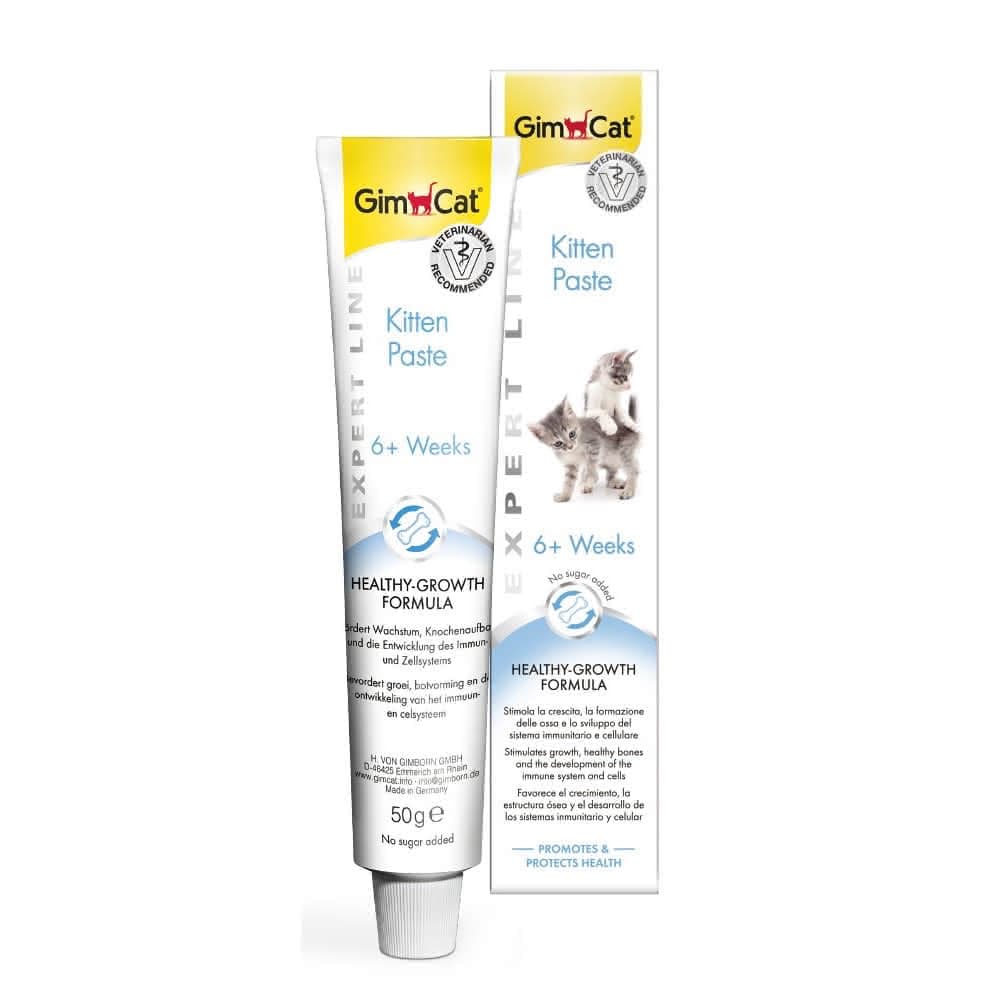 【Gimpet 竣寶】幼貓高鈣膏 50g(幼貓營養膏 幼貓專用 貓咪保健 補充維他命 貓咪保養品)