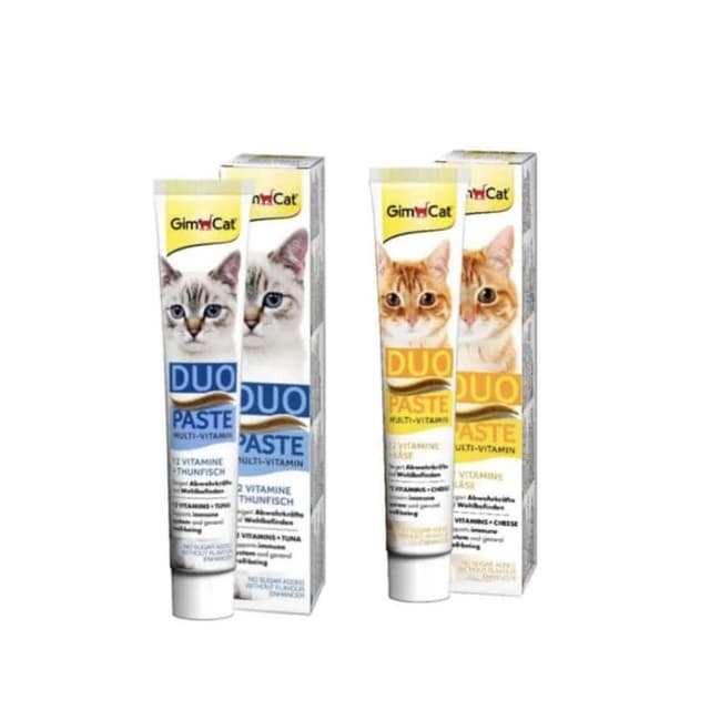 【Gimpet 竣寶】雙效維他命膏 50g 維他命鮪魚 維他命起司 (貓咪保健 補充維他命 貓咪保養品)